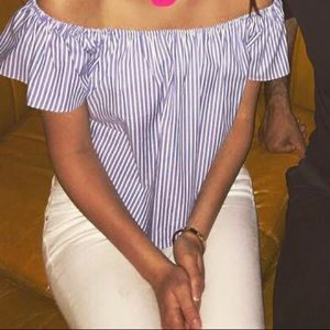 Off the shoulder top